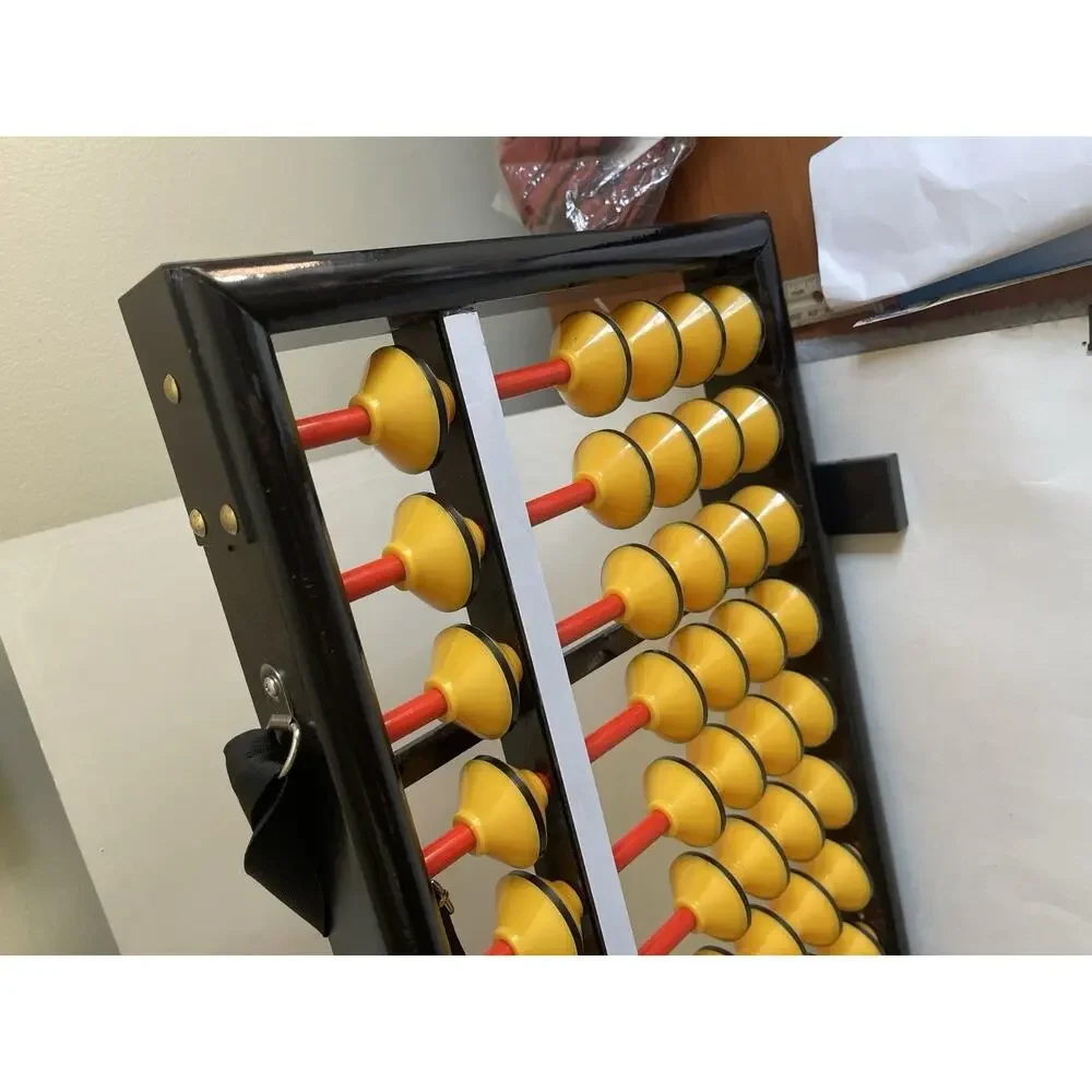 Large Japanese Chinese Abacus Big Soroban Abacus For Teacher & Student 13 Digits